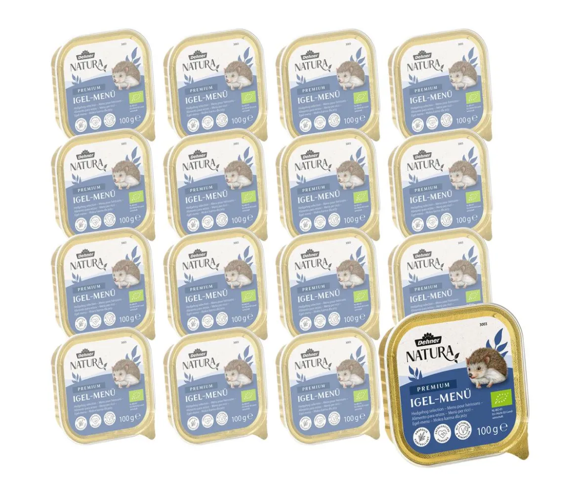 Dehner Natura Premium Igel-Menü, 16 x 100 g