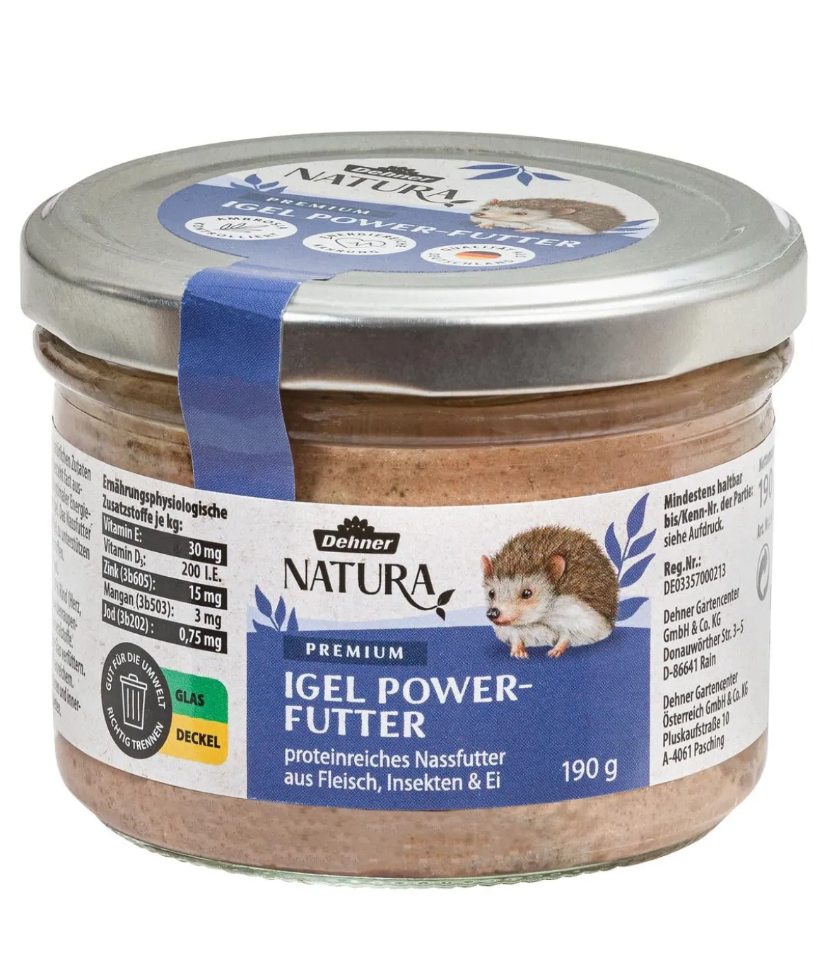 Dehner Natura Premium Igel Power-Futter