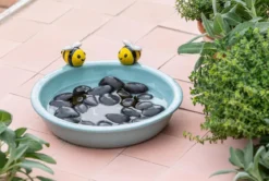 Dehner Natura Premium Insektentränke Aguada, hellblau, ca. Ø28/H5,7 cm