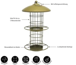 Dehner Natura Premium Meisenknödel-Säule Camille, ca. Ø16/H30 cm