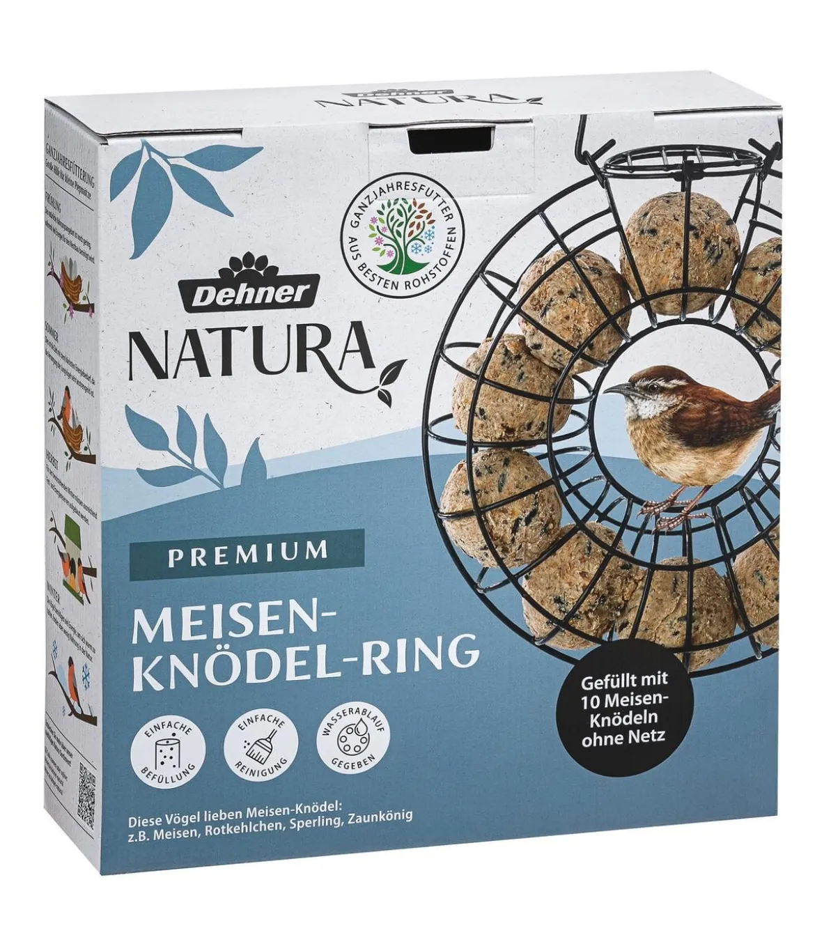Dehner Natura Premium Meisenknödel-Ring gefüllt