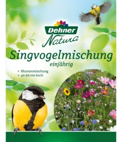 Dehner Natura Premium Samen Blumenmischung 'Singvogelmischung', 40 - 60 cm hoch