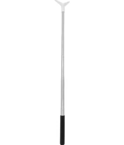 Dehner Natura Premium Teleskopstiel, schwarz/silber, ca. 83 cm