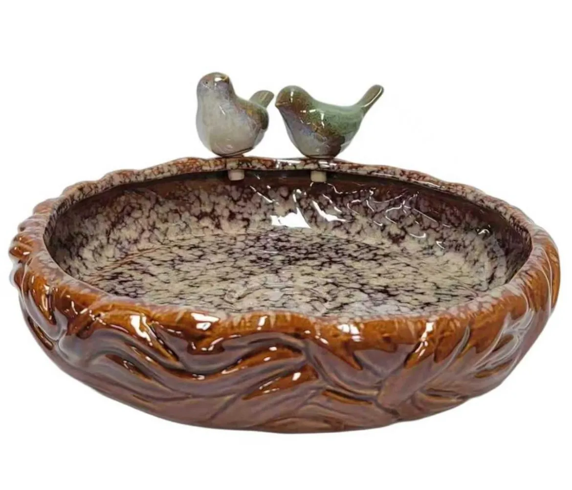 Dehner Natura Premium Vogeltränke Cartagena, ca B34,5/H6/T31 cm
