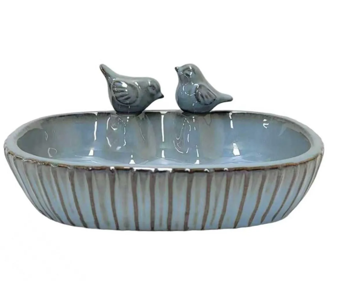 Dehner Natura Premium Vogeltränke Bogata, ca. B26,5/H5,7/T20 cm