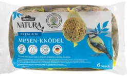 Dehner Natura Premium Wildvogelfutter Meisenknödel, mit Netz, 6 Stk.