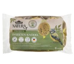 Dehner Natura Premium Wildvogelfutter Insekten-Meisenknödel, mit Netz