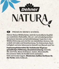 Dehner Natura Premium Wildvogelfutter-Set, Meisenknödel & Streufutter, 2-teilig