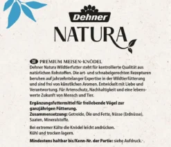 Dehner Natura Premium Wildvogelfutter Meisenknödel im Karton, mit Netz