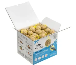 Dehner Natura Premium Wildvogelfutter Meisenknödel im Karton, mit Netz