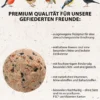 Dehner Natura Premium Wildvogelfutter Beeren-Meisenknödel im Karton, ohne Netz, 100 Stk.