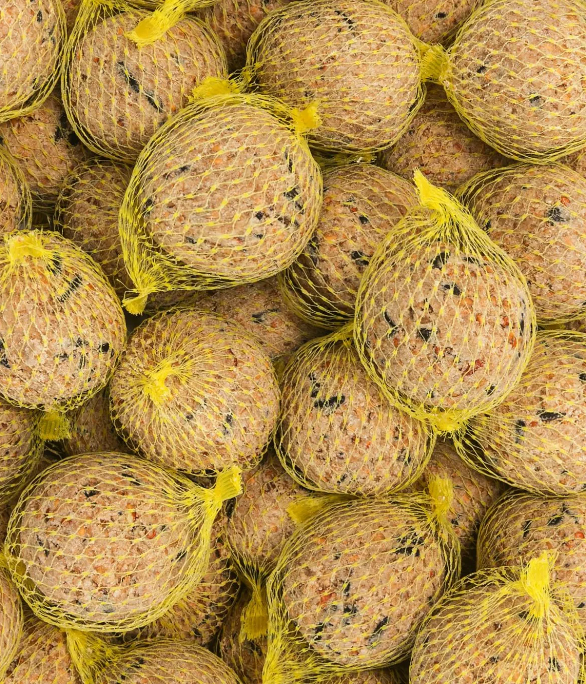 Dehner Natura Premium Wildvogelfutter Meisenknödel im Eimer, mit Netz