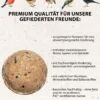 Dehner Natura Premium Wildvogelfutter Meisenknödel im Karton, ohne Netz
