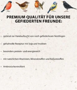Dehner Natura Premium Wildvogel Nestlingsfutter, 100g