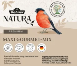 Dehner Natura Premium Wildvogelfutter Maxi Gourmet-Mix, 1.380 g