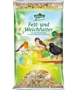 Dehner Natura Premium Wildvogelfutter Futterbuffet Maxi, 8-teilig