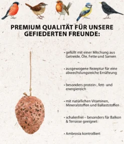 Dehner Natura Premium Wildvogelfutter Pinienzapfen