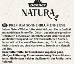Dehner Natura Premium Wildvogelfutter Sonnenblumenkerne