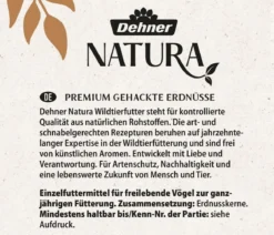 Dehner Natura Premium Wildvogelfutter Gehackte Erdnüsse