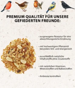 Dehner Natura Premium Wildvogel Fett- und Weichfutter