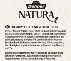 Dehner Natura Premium Wildvogel Fett- und Weichfutter