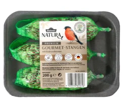 Dehner Natura Premium Wildvogelfutter Gourmet-Stangen mit Erdnusskernen, 200 g