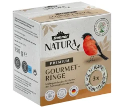 Dehner Natura Premium Wildvogel Gourmet-Ringe, 3 Stk.
