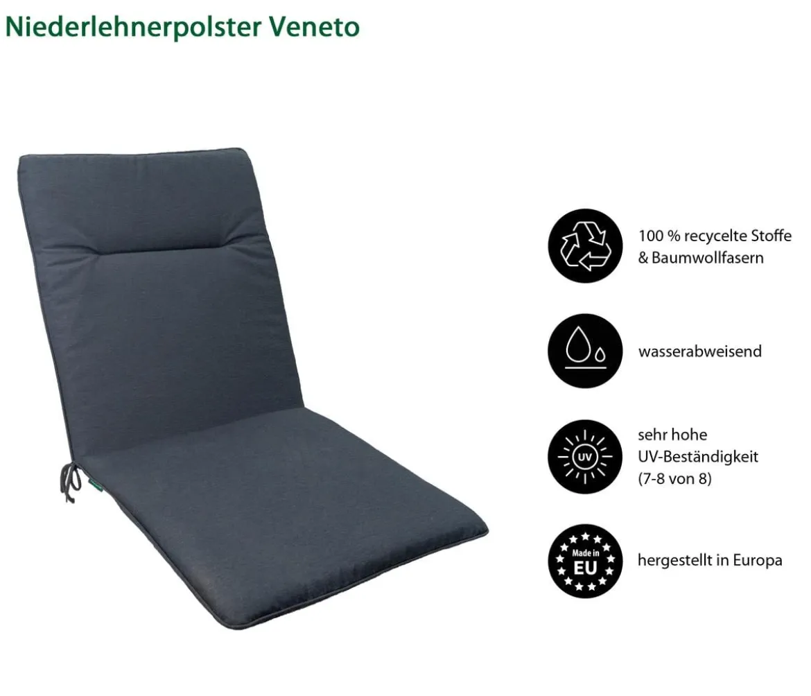 Dehner Niederlehnerauflage Veneto, ca. B48/H4/T97 cm