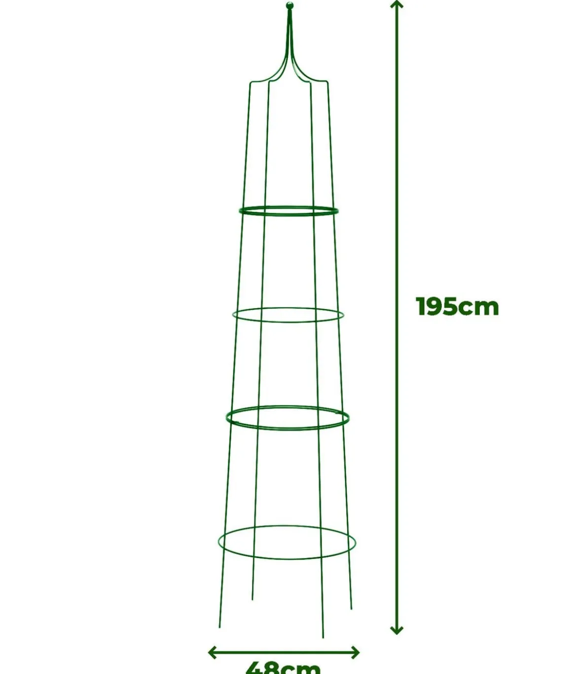 Dehner Obelisk-Set Hilarius, 2-teilig