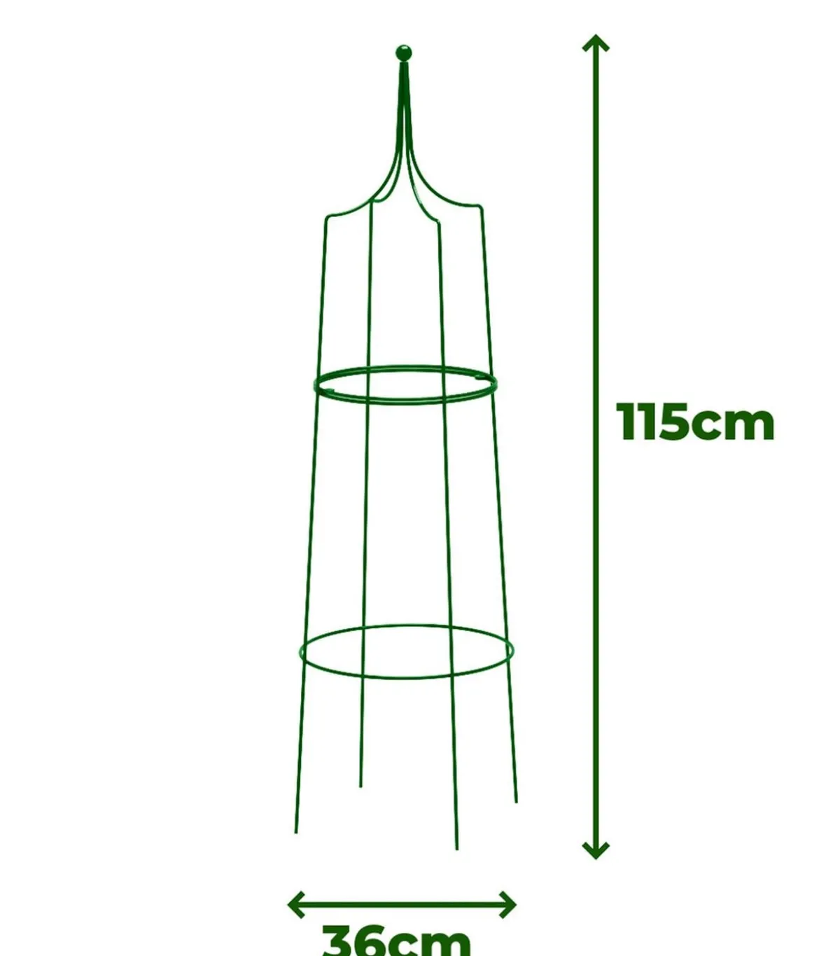 Dehner Obelisk-Set Hilarius, 2-teilig