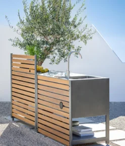 Dehner Outdoor-Küche Schrank Loop, ca. B110/H122/T60 cm