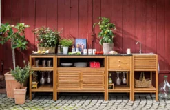 Dehner Outdoor-Küche Schrank Southampton, ca. B100/H90/T50 cm
