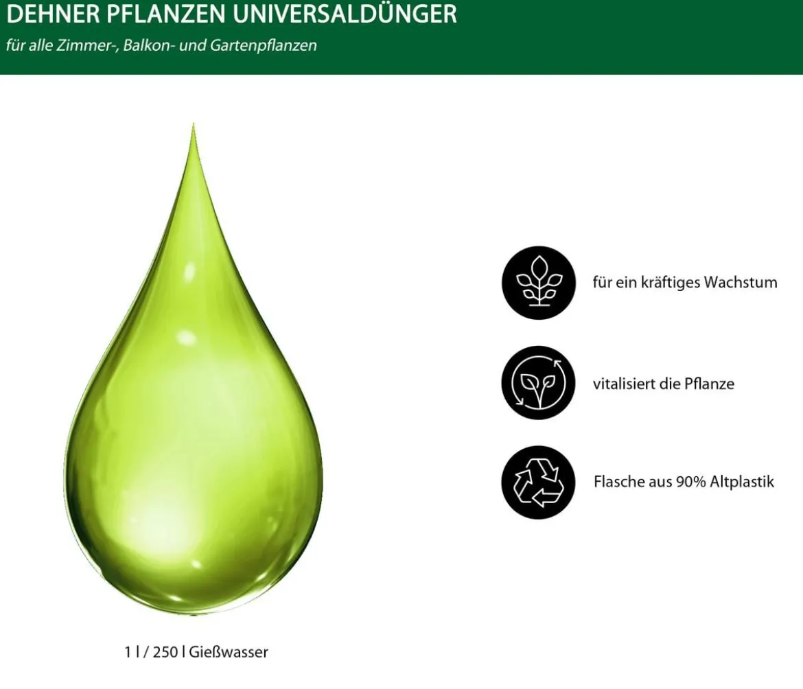 Dehner Pflanzen-Universaldünger, flüssig, 1 l