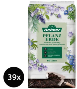 Dehner Pflanzerde, 39 x 60 Liter
