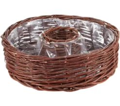 Dehner Pflanz-Korbring aus Weide, ca. Ø40 cm