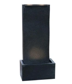 Dehner Polyethylen-Gartenbrunnen Altero, solarfähig, ca. H107 cm