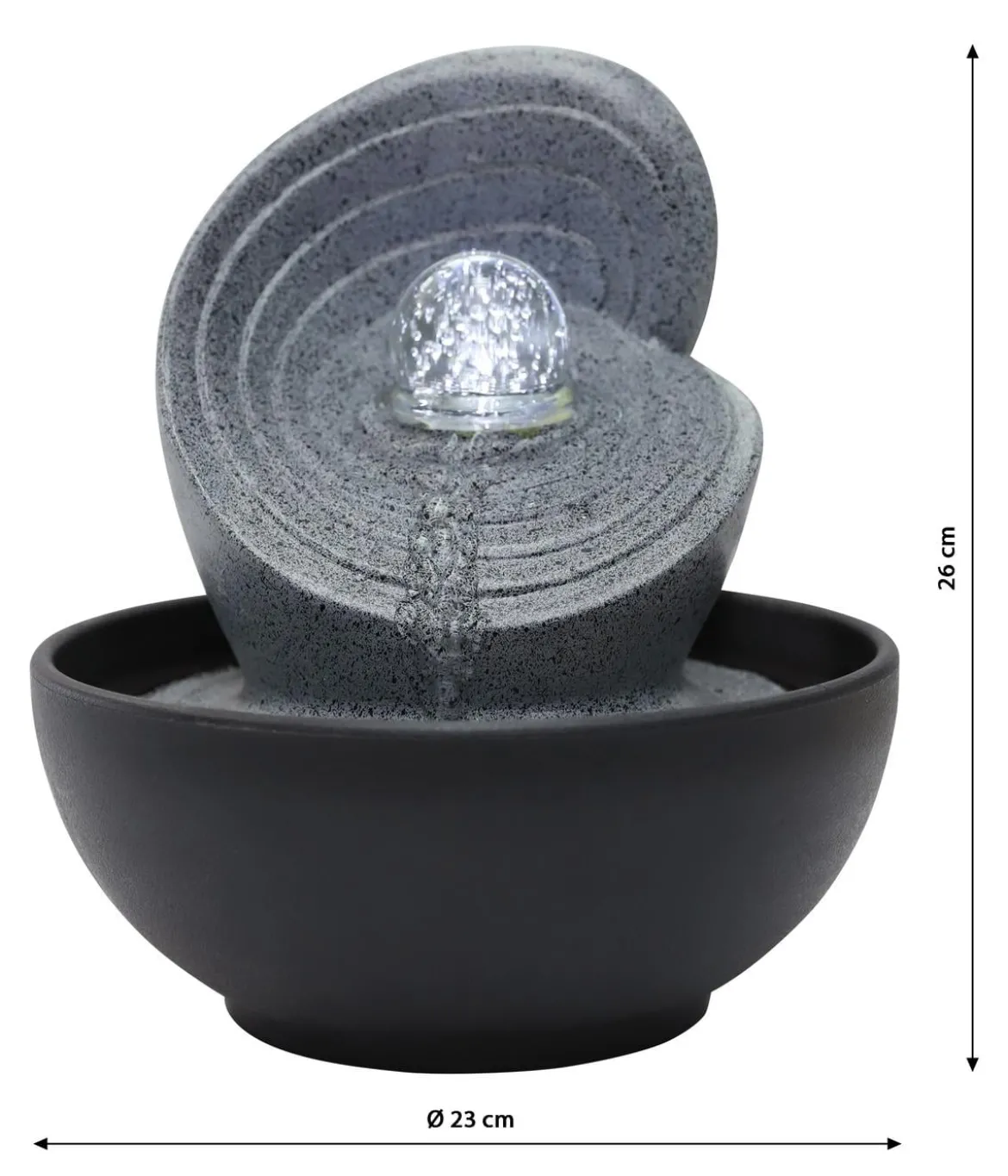 Dehner Polyresin-Zimmerbrunnen Olua