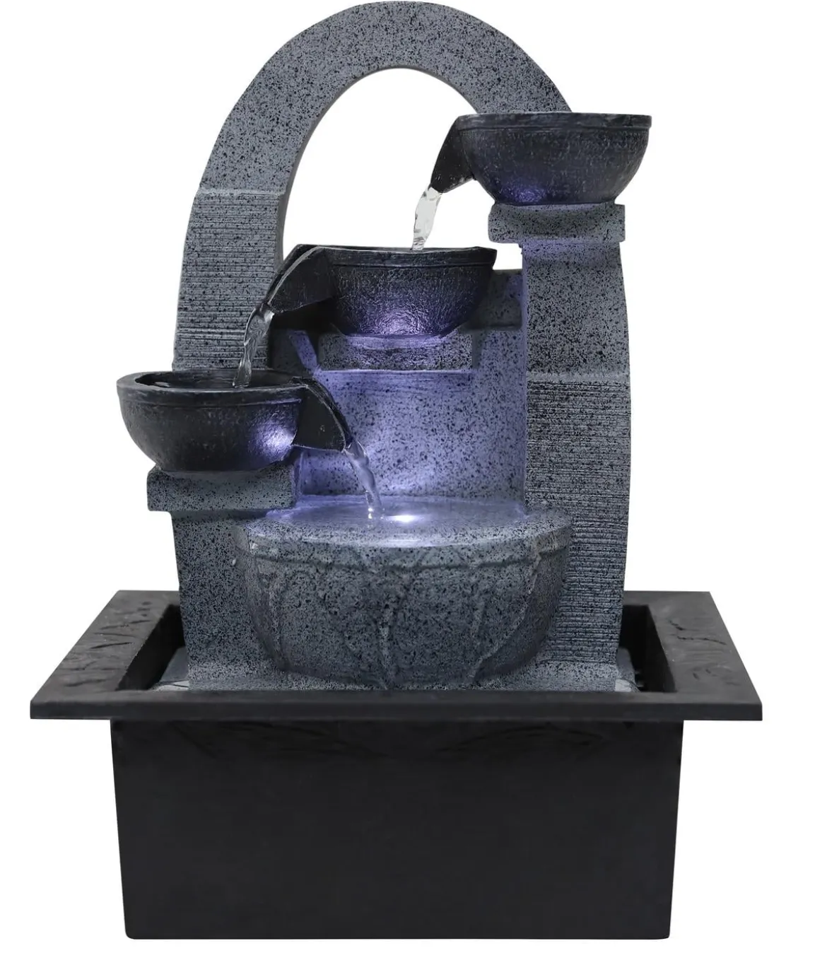 Dehner Polyresin-Zimmerbrunnen Skleda