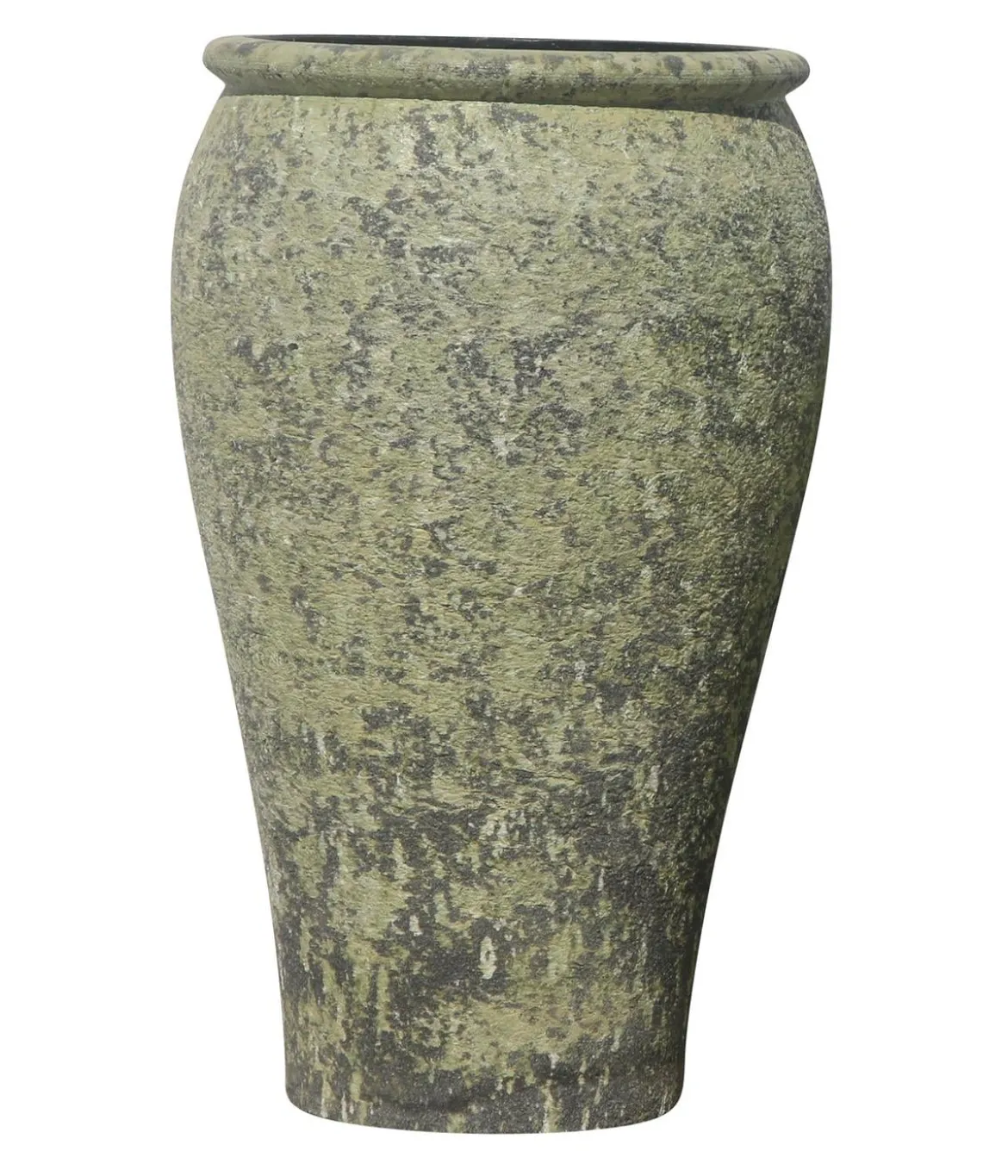 Dehner Polystone-Vase Atlantis, rund