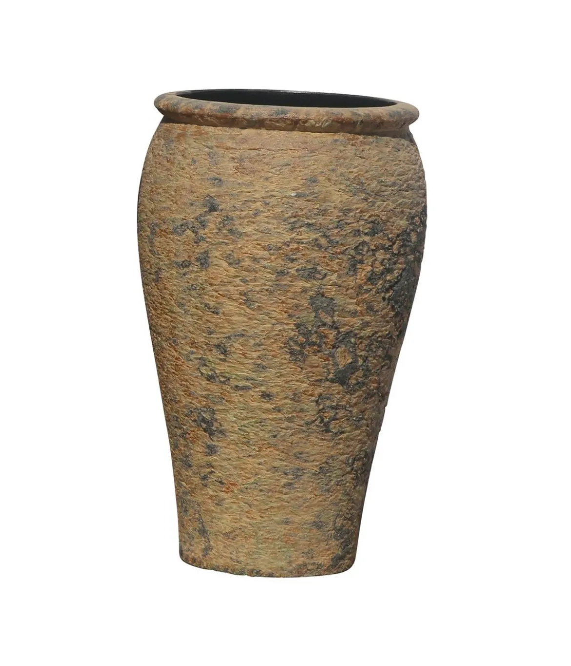 Dehner Polystone-Vase Atlantis, rund