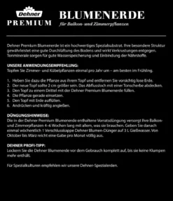Dehner Premium Blumenerde, 120 x 20 Liter