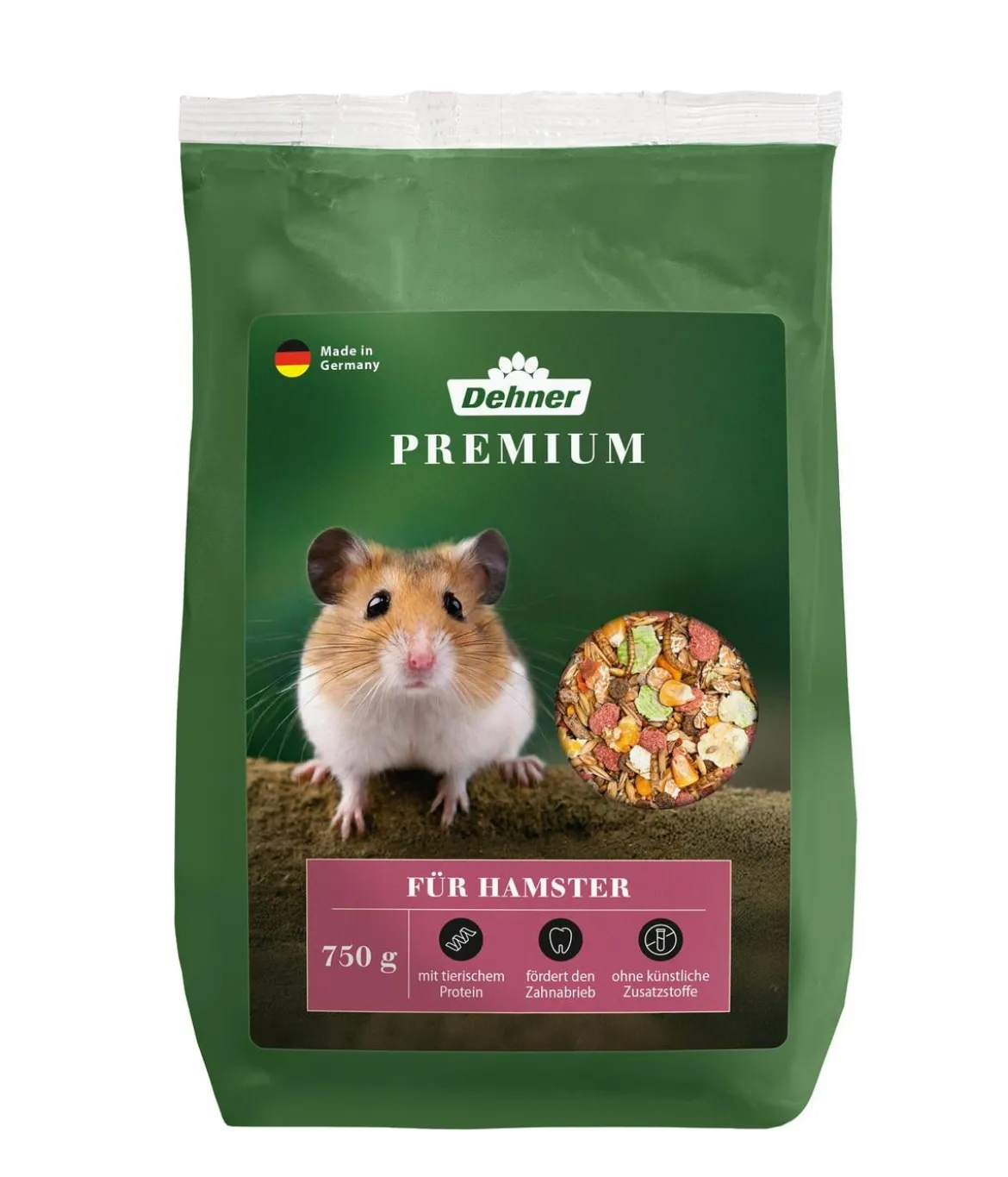Dehner Premium Hamsterfutter, 750 g
