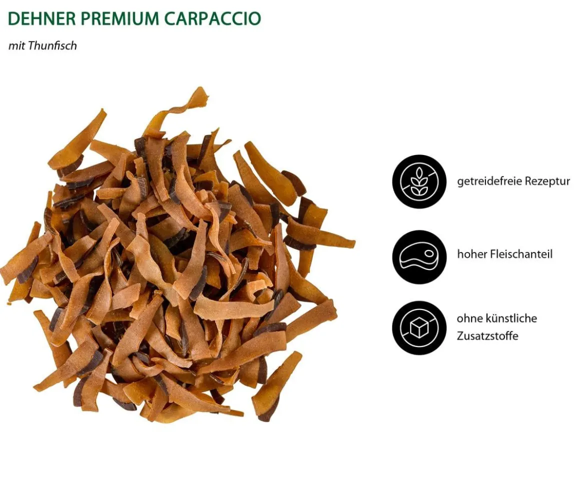 Dehner Premium Katzensnack Carpaccio, 40 g
