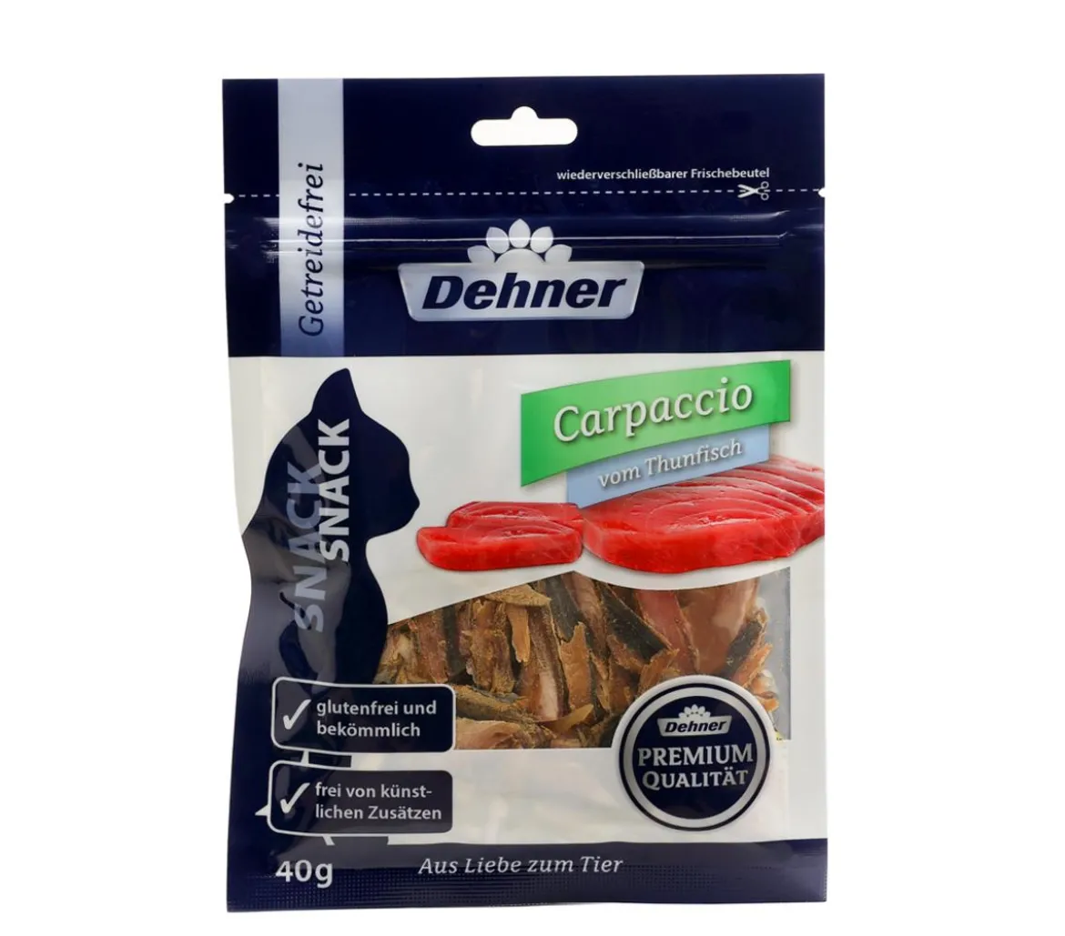 Dehner Premium Katzensnack Carpaccio, 40 g