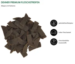 Dehner Premium Katzensnack Kängurufleisch mit Kurkuma, 45 g