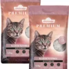 Dehner Premium Katzenstreu Ultra Babypuder-Duft, klumpend