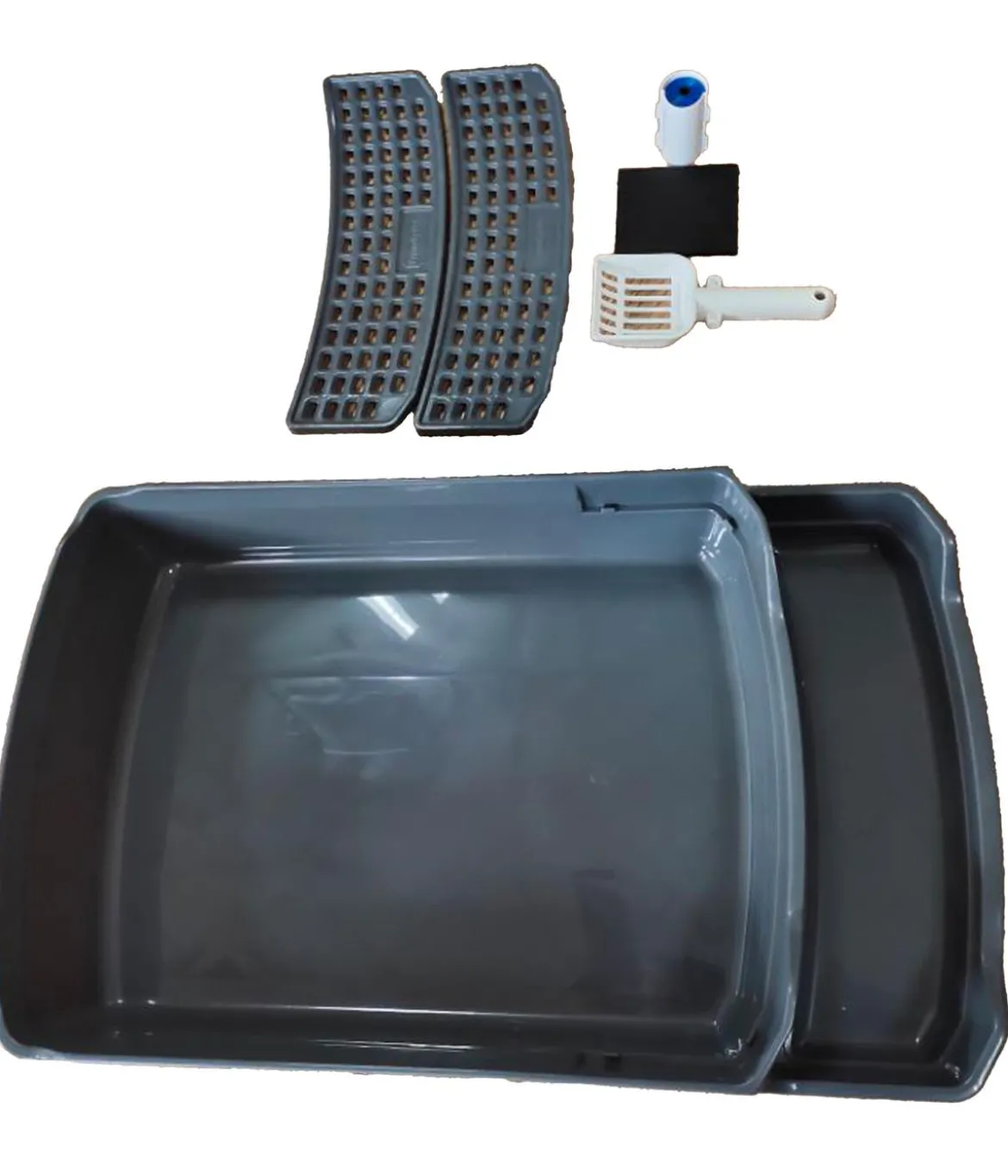 Dehner Premium Katzentoilette Jolie, grau, ca. B42/H41/T69 cm