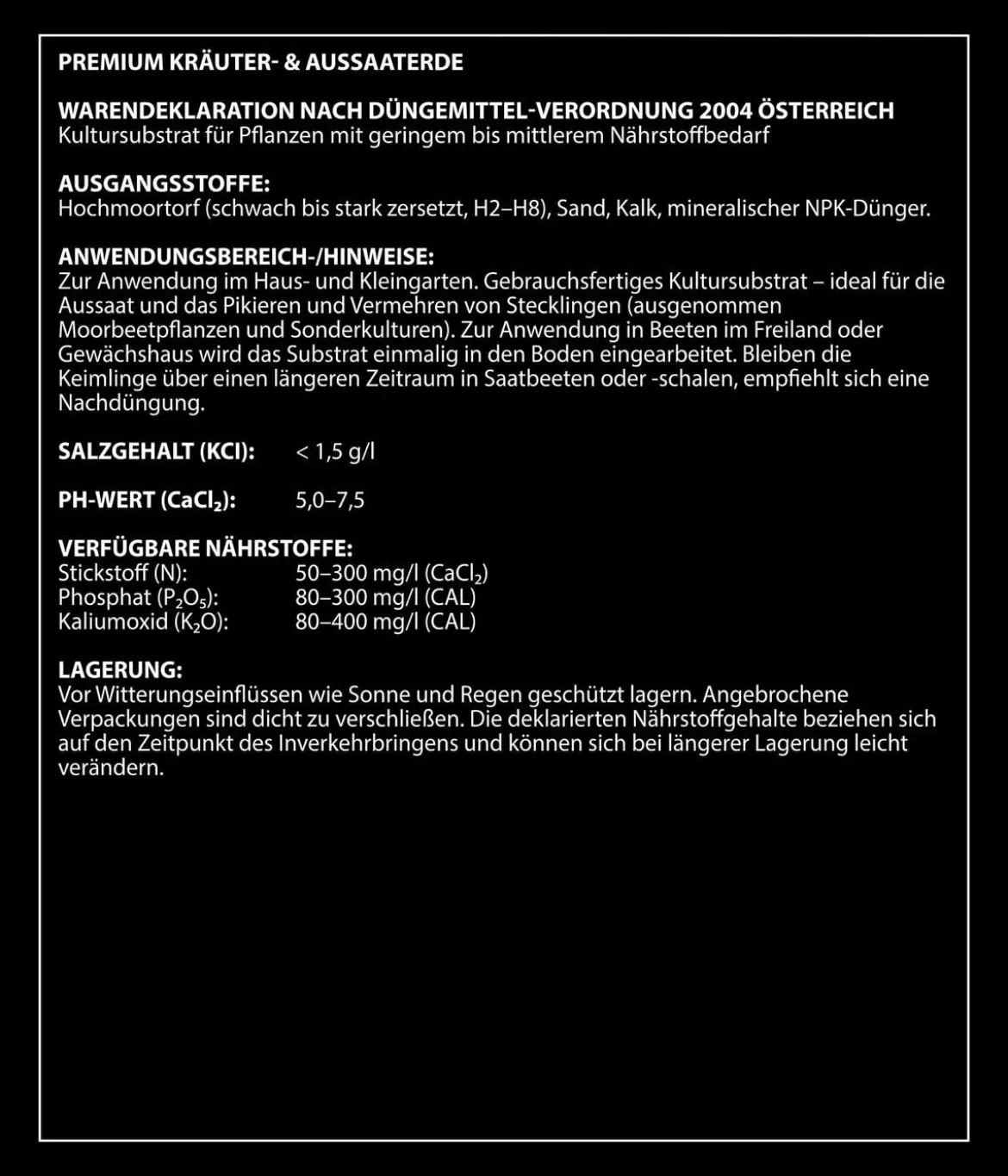 Dehner Premium Kräuter- & Aussaaterde
