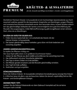 Dehner Premium Kräuter- & Aussaaterde