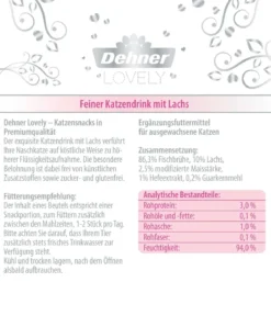 Dehner Premium Lovely Katzensnack Drink Für Prinzessinnen, 48 x 40 g